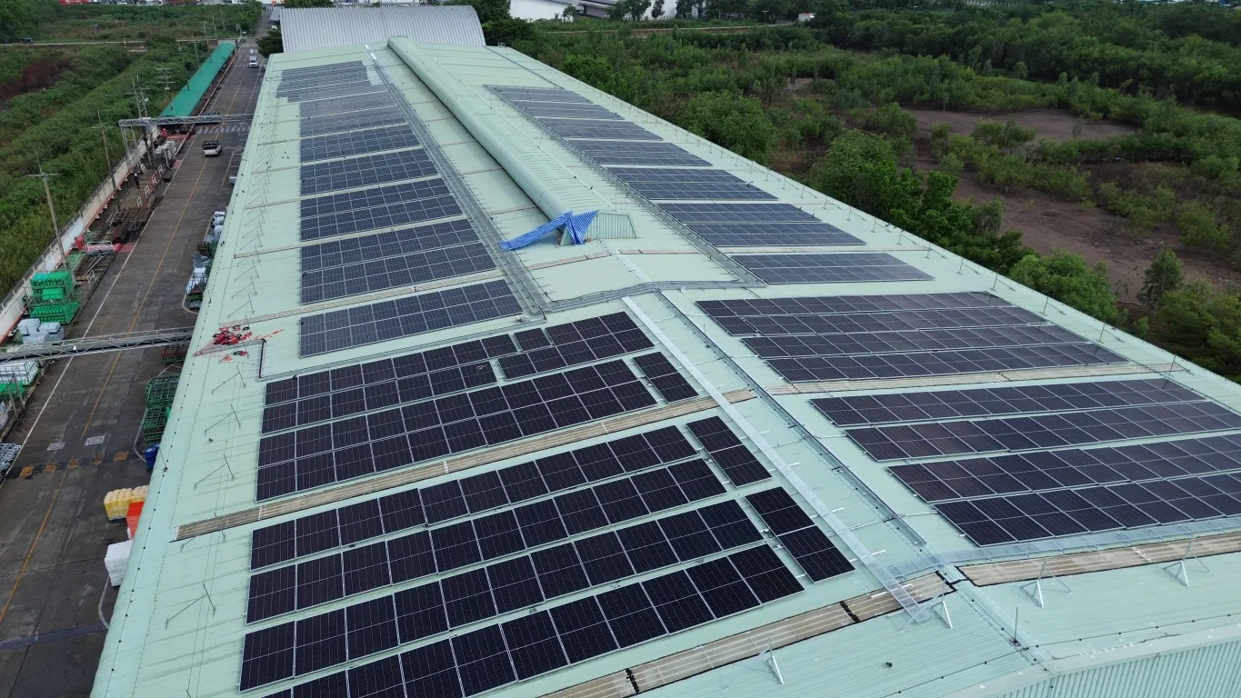 ติดตั้งโซลาร์เซลล์โรงงาน 600 kWp | ผลงาน GEE Solar