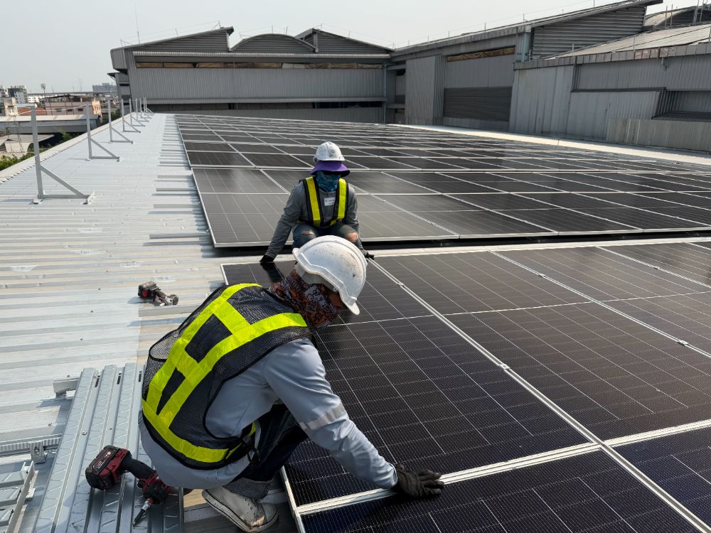 ผลงานติดตั้งโซลาร์เซลล์บ้านและโรงงาน by GEE Solar