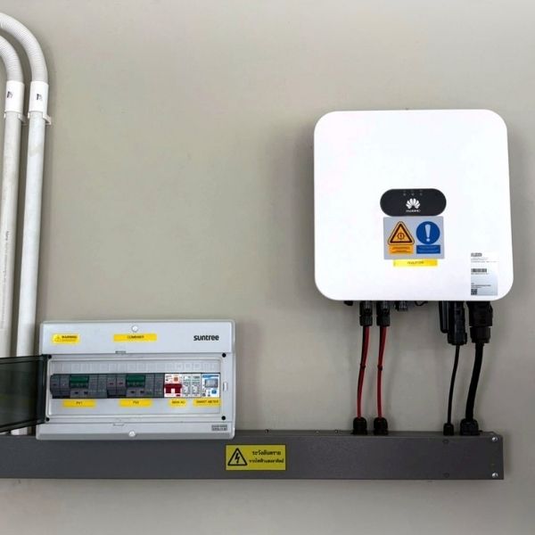 ติดตั้ง Inverter และโซล่าเซลล์บ้านกับ GEE Solar