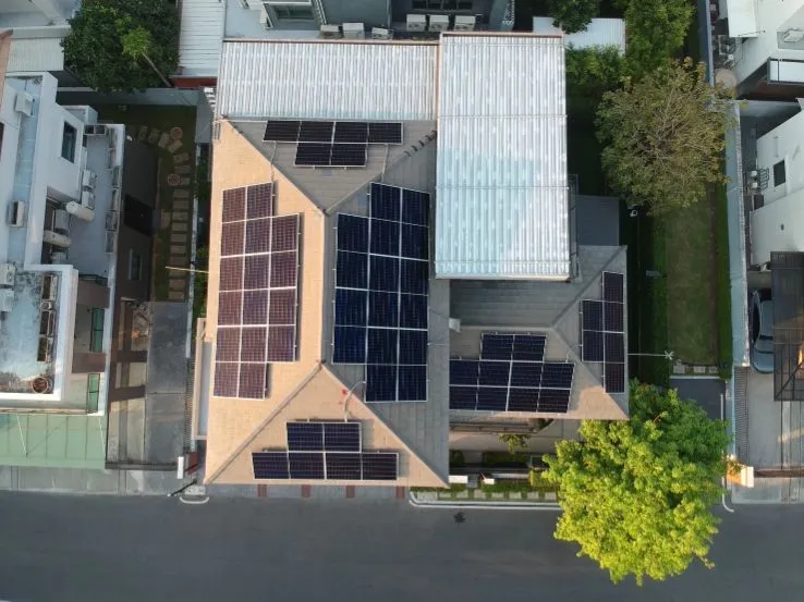 ติดตั้งโซลาร์เซลล์บ้าน 24 kWp | ผลงาน GEE Solar