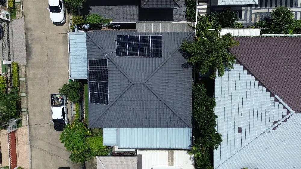 ติดตั้งโซลาร์เซลล์ 5 KW กรุงเทพมหานคร | ผลงาน GEE Solar