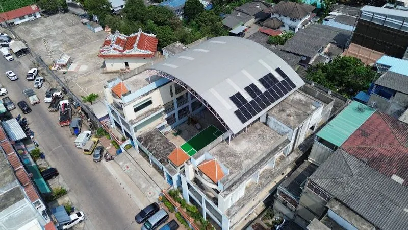ติดตั้งโซลาร์เซลล์โรงเรียน 10 KW | ผลงาน GEE Solar